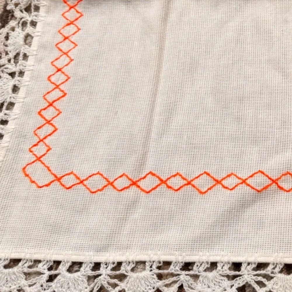 Handmade vintage square